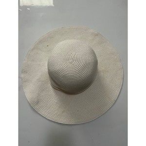 BANANA REPUBLIC White Wide Brim Beach Hat